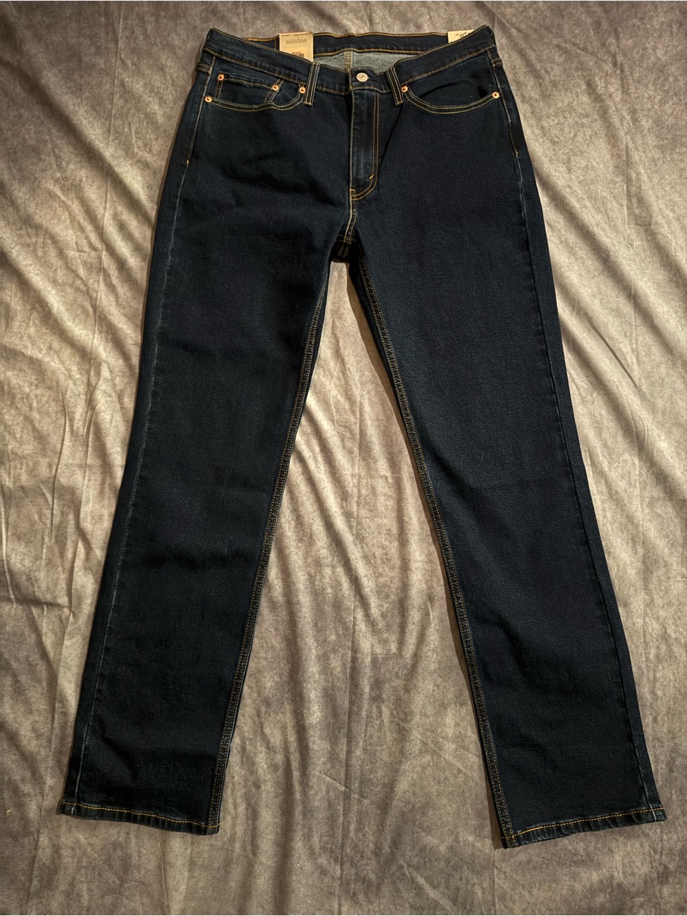 Levi's Dark Blue Straight Leg Jeans